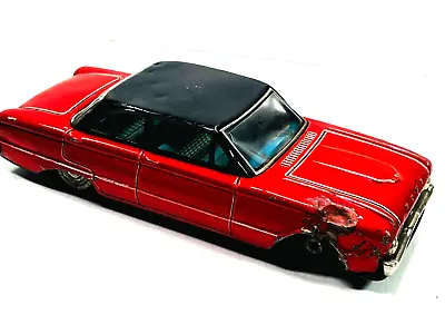 Buy Vtg 1960s Ford Falcon Tin Litho Friction Toy Car Bandai NICE See Pics Japan • 118.30£