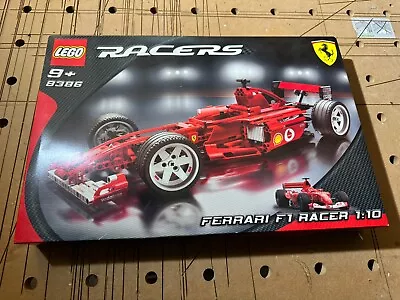 Buy LEGO Racers 8386 Ferrari F1 Racer 1:10 New Sealed 2004 FREE P&P • 280£