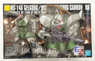 Buy Bandai Gundam HG HGUC 076 MS-14A / MS-14C Gelgoog Cannon 1/144 Gunpla Model • 24.88£
