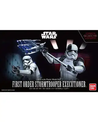 Buy Star Wars 1/12 First Order Stormtrooper Executioner - Bandai Model Kit • 56.99£