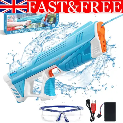 Buy Electric Water Guns Pistol For Adults Children Summer Pool Beach Toy Outdoor Hot • 25.89£