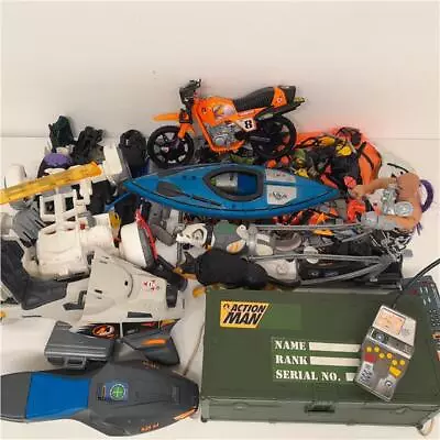 Buy Vintage 1990's Hasbro Action Man Accessories Bundle Weapons Vehicles & More  • 14.99£