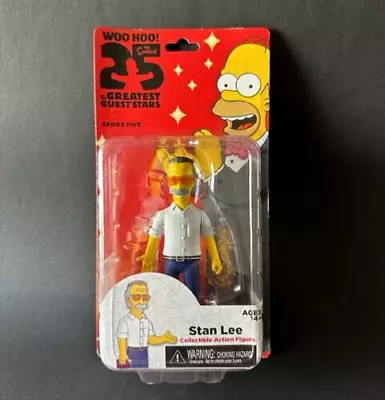 Buy Simpsons Stan Lee PVC Figure 13cm NECA • 86.12£