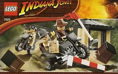 Buy Lego Indiana Jones Motorcycle Chase 7620 All Minifigures 100% Complete Guarantee • 32.99£