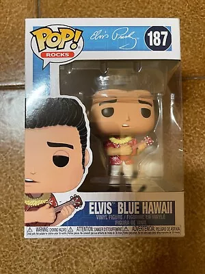 Buy Funko Pop Rocks Elvis Presley Blue Hawaii 187 AVAILABLE NEW NEVER OPENED • 21.94£