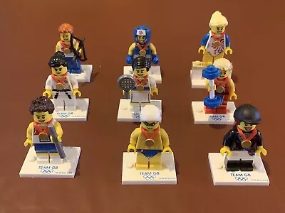 Buy LEGO Team GB Olympics Minifigures Complete Set. Mint Condition. Very Rare • 49.99£
