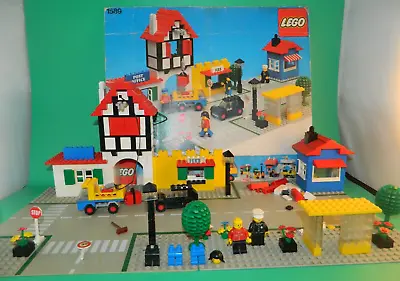 Buy LEGO Vintage  Set 1589 Town Square Classic  Town Box 1970s Instructions Promo • 129.99£