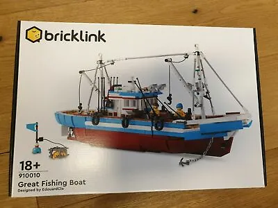 Buy LEGO BrickLink Designer Program 910010 Great Fishing Boat, NEW, SEALED, MISB • 535.61£