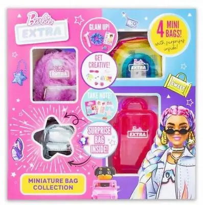 Buy Barbie Extra Miniature Bag Collection Children's Activity Set With Accessories • 14.99£