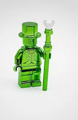 Buy Lego Chrome Plated Mr Green Mini Figure RARE New!! • 6.50£