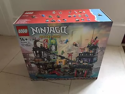 Buy Lego Ninjago Dragons Rising City Markets 71799 BNIB Sealed • 399£