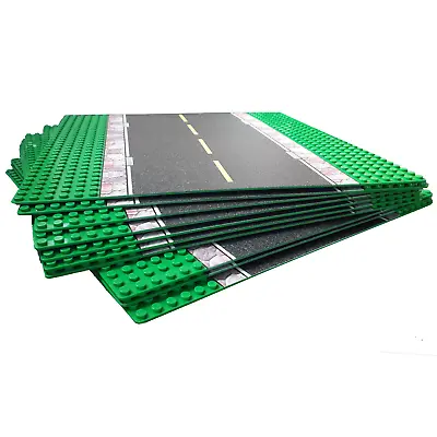 Buy Building Blocks Compatable Straight City Road Baseplates Construction Toy Boards • 48.90£