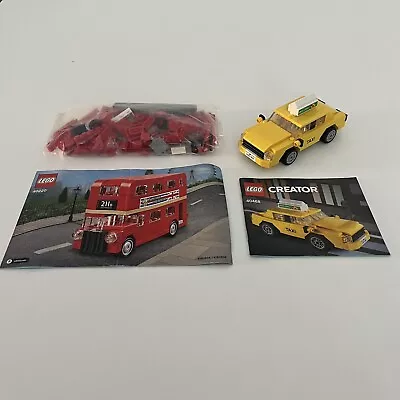 Buy LEGO Creator London Bus 40220 Taxi 40468 💥plez Read Desc B4 Buy💥 • 12£