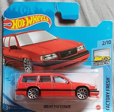 Buy Hot Wheels -  Factory Fresh - Volvo 850 Estate In Red - Short Card - NEW • 2.95£