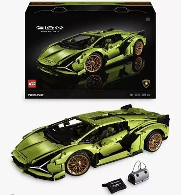 Buy LEGO Technic Lamborghini Sian FKP 37 Car Model - 42115 - NEW/SEALED • 750£
