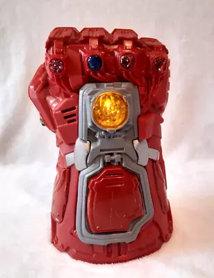 Buy Marvel Avengers Endgame Red Iron Man Infinity Gauntlet Fist Lights And Sound • 5.99£