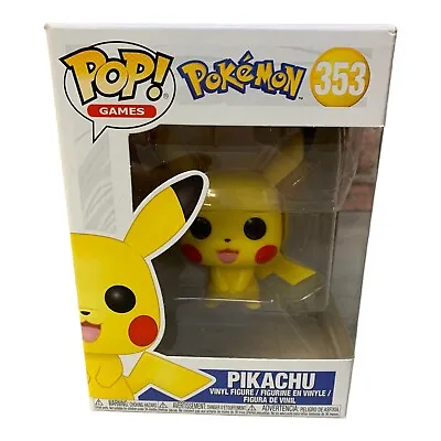 Buy Funko POP! Games: Pokemon - Pikachu - Collectable Vinyl Figure - Gift Idea -...  • 1£
