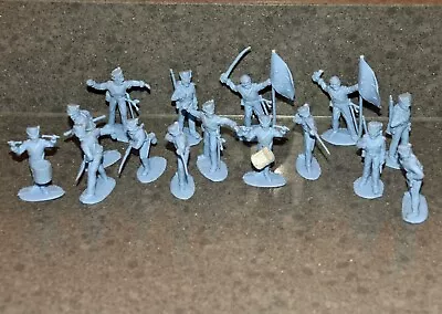 Buy Timpo Napoleonic Blue  Plastic Toy Soldiers  X 15 • 8£