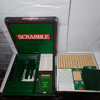 Buy Vintage Deluxe Scrabble With Electronic Timer And Turntable By Spear Games • 24.42£