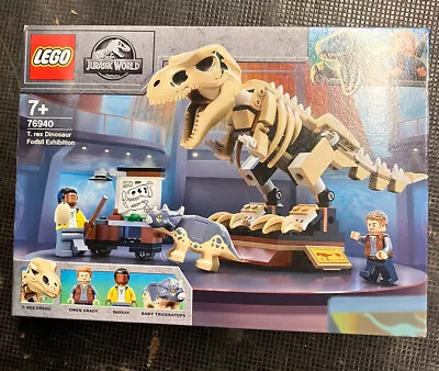 Buy LEGO Jurassic World: T. Rex Dinosaur Fossil Exhibition (76940) New Sealed • 29.99£