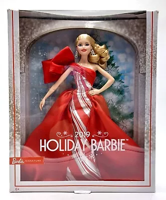 Buy 2019 Holiday Barbie Dolls / Barbie Signature / Mattel FXF01 / NrfB, Original Packaging • 66.47£