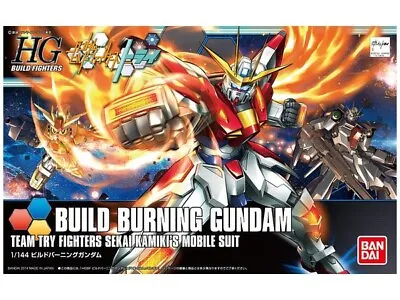 Buy Bandai HGBF 1/144 Build Burning Gundam [4573102603739] • 20.93£