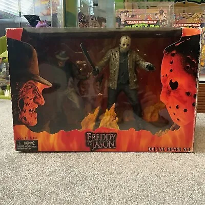 Buy Neca Reel Toys Freddy Vs Jason Action Figure Boxed Set Horror Elm Street Retro • 149.99£