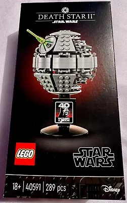 Buy Lego Star Wars Return Of The Jedi 40th Ann Limited Edition Death Star II 40591 • 29.99£