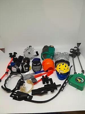 Buy Action Man Assorted Accessories Head Gear/ Chest Plates Etc • 10£