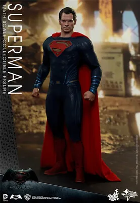 Buy Hot Toys 1/6 Batman V Superman: Dawn Of Justice Superman MMS343 Figure • 363.33£