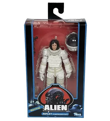 Buy Alien Ripley Compression Suit 40th Anniversary Figure By Neca Xenomorph New* • 79.99£