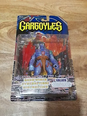 Buy Retro Vintage 90's Gargoyles Cartoon Hardwired Goliath Figure Kenner New MOC  • 80£