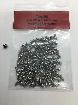 Buy  HOT WHEELS MODIFYING ACCESSORIES #2-56x1/8  STAINLESS STEEL SCREWS 126 COUNT • 18.94£