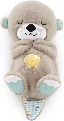 Buy Fisher Price FXC66 GHL41 Snooze Slumber Otter Music Box Baby Kids Soft Plush Toy • 30£