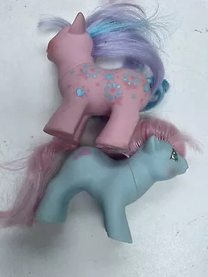 Buy Vintage My Little Pony G1 1980s Baby Brother Bright Bouquet &  Baby Cuddle • 10£