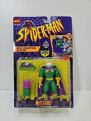 Buy Spider-man Animated Mysterio Toybiz 1995 Figure Sealed Card ToyBiz  • 54.99£