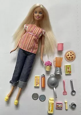 Buy Barbie Furniture Collection Kitchen Furniture Kitchen Fashionistas Fashion With Accessories • 20.55£