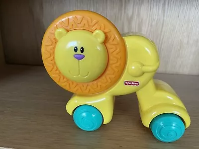 Buy Fisher Price Mattel 2011 Lion Rolling Baby Press And Crawl Toy Lion 9+ Month Toy • 2£