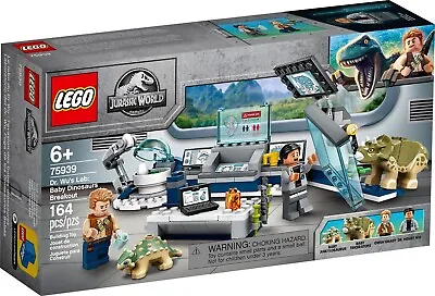 Buy Lego Jurassic World DR WU'S LAB: BABY DINOSAURS BREAKOUT 75939 New Sealed • 25.95£