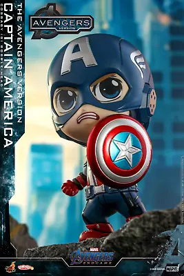 Buy Avengers Endgame Captain America (Avengers) Hot Toys Marvel Cosbaby  - Free P&P • 14.99£