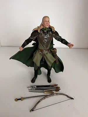 Buy Lord Of The Rings Arrow Launching Legolas Action Figure Toy Biz Two Towers Serie • 10.99£
