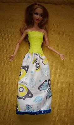 Buy Barbie Steffi Dress Doll Clothes Princess Butterfly Summer Ball Dress F • 1.73£