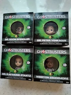 Buy Funko Ghostbusters Vinyl Figure 5 Star Lot Of 4 Set Egon Winston Ray Peter New • 40£