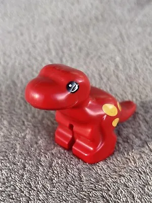 Buy LEGO Duplo Vintage Dinosaur Baby Red Yellow Rare Figure 41037 • 10£