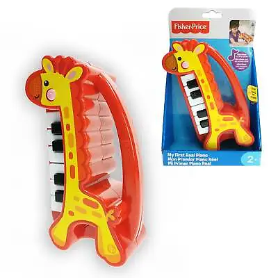 Buy Fisher Price My First Piano Giraffe Keyboard With Built In Music And Sounds NEW • 21.99£