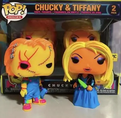 Buy Funko Pop: Child's Play 4 - Chucky & Tiffany Bklt 2pk %au% • 47.49£