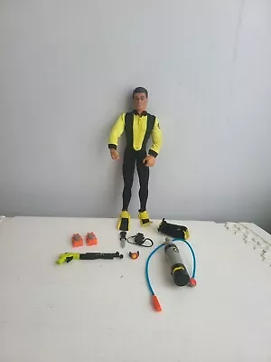 Buy ACTION MAN HASBRO 1994 Scuba Diver ACTION FIGURE With Accessories • 15£