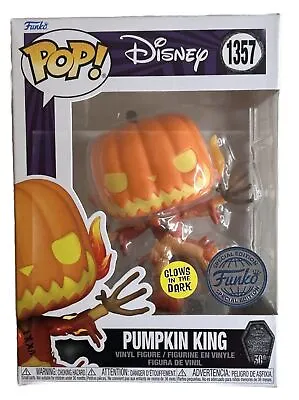Buy Funko Pop Pumpkin King Glow In The Dark Figu The Nightmare Before Christmas 30th • 24.99£