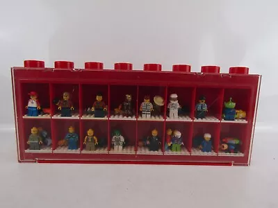 Buy Job Lot Bundle Of 33 Lego Figures In Display Case Inc Captain America + Iron Man • 30£