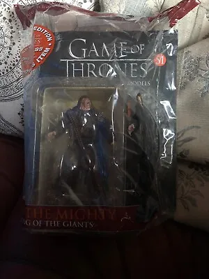 Buy Game Of Thrones Mag The Mighty Eaglemoss Figure Collector's Model S1 Special Edi • 38.99£